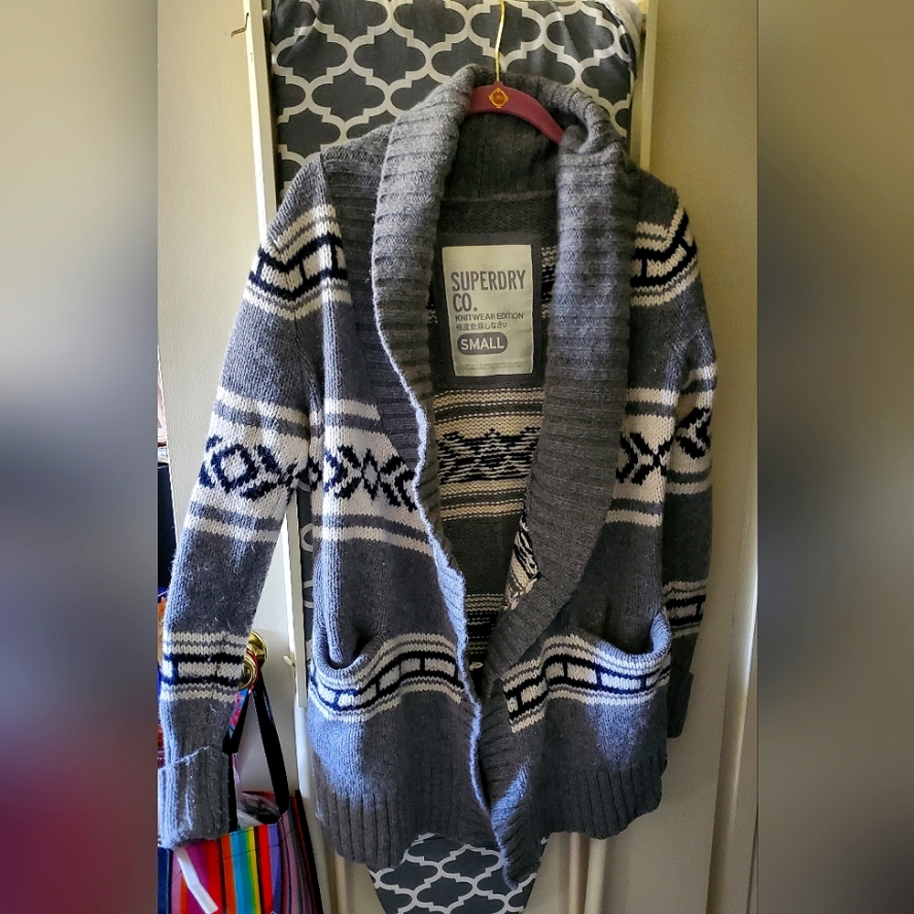Womens Super Dry cardigan